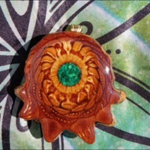 Third Eye Pinecone Necklace